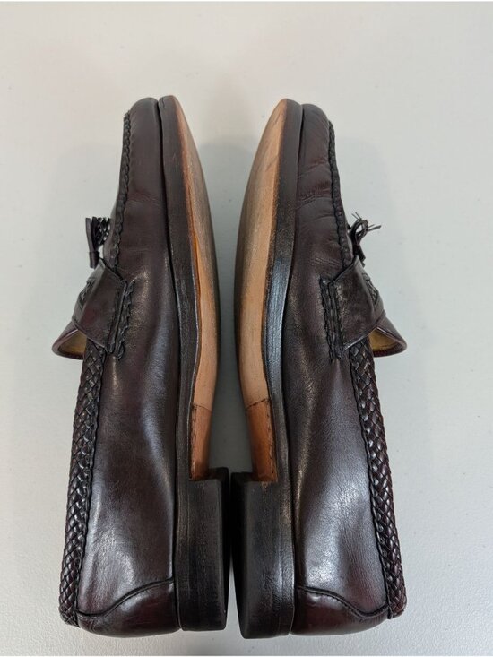 Allen Edmonds Maxfield leather brown loafer\'s men\'s size 12B main image 6